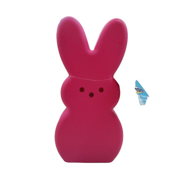 Peeps Bunny Blowmold LED Flickering Candle Light 10" Batteries Not Included NWT - Picture 6 of 16